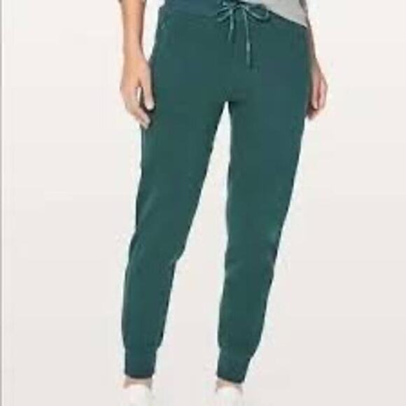 Lululemon Get Going Jogger Deep Teal Green Size 12 - Picture 1 of 12